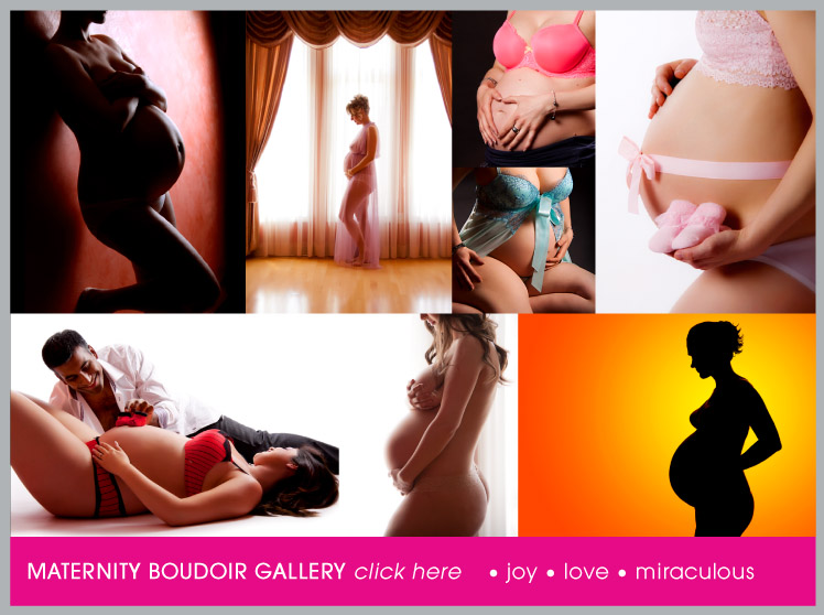 Maternity Boudoir Photography - Boudoir Photos