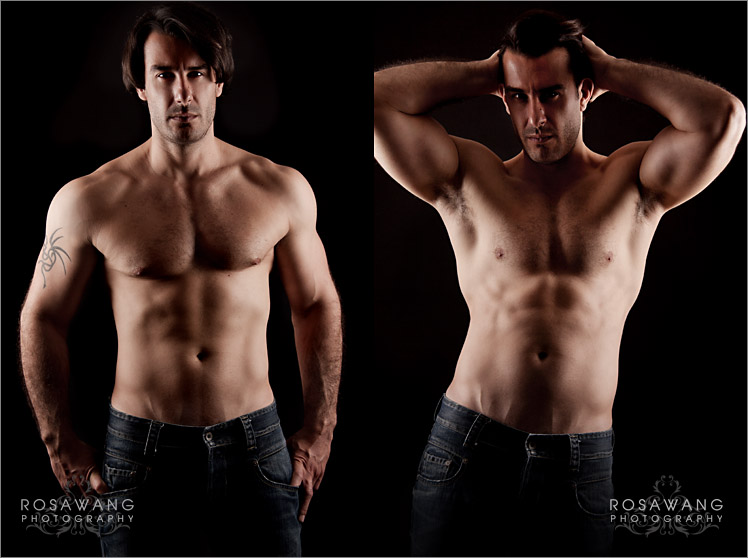 Stunning Male Model Portfolio Photography